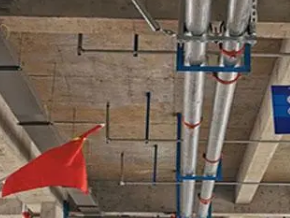 宁强管廊支架的安装方法